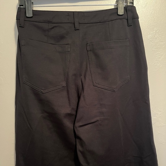 Kut from the Kloth Meg High Rise Wide Leg Black Trouser - Picture 10 of 12